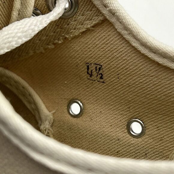 Vtg 80’s Converse Jack Purcell Classic Womens 6 Mens 4.5 Made in USA Ivory RARE! - Picture 15 of 15